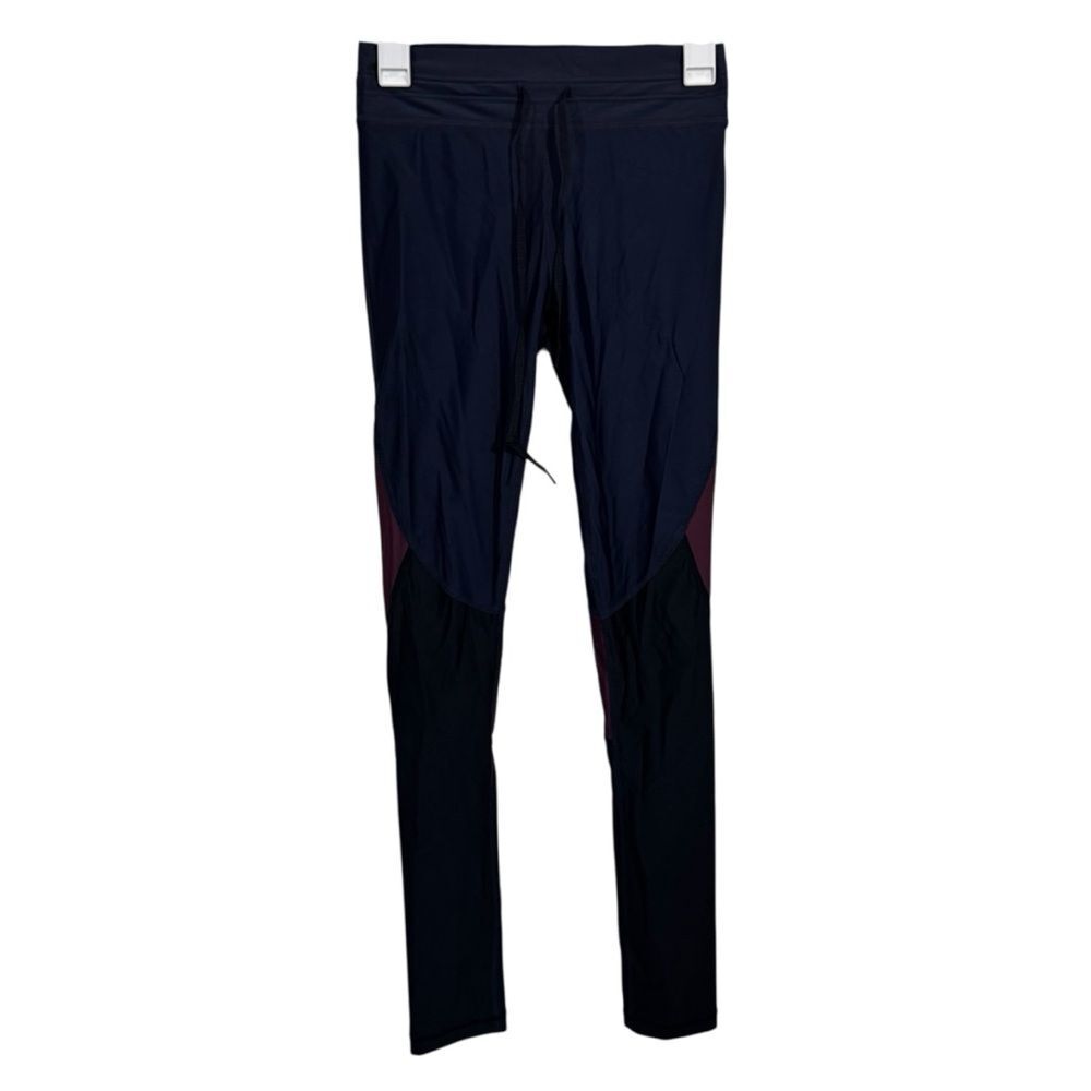 Revolve The Upside Navy Blue Patterned Activewear Leggings